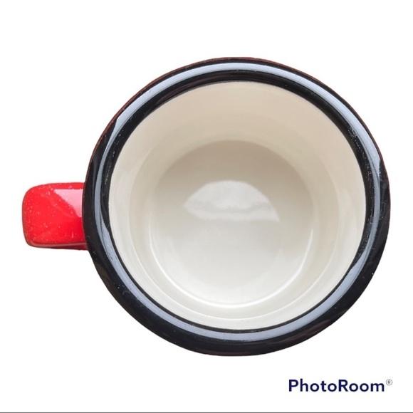 Cape Shore Red Etched Lobster 15 Ounce Coffee Tea Mug Cup - Picture 3 of 6